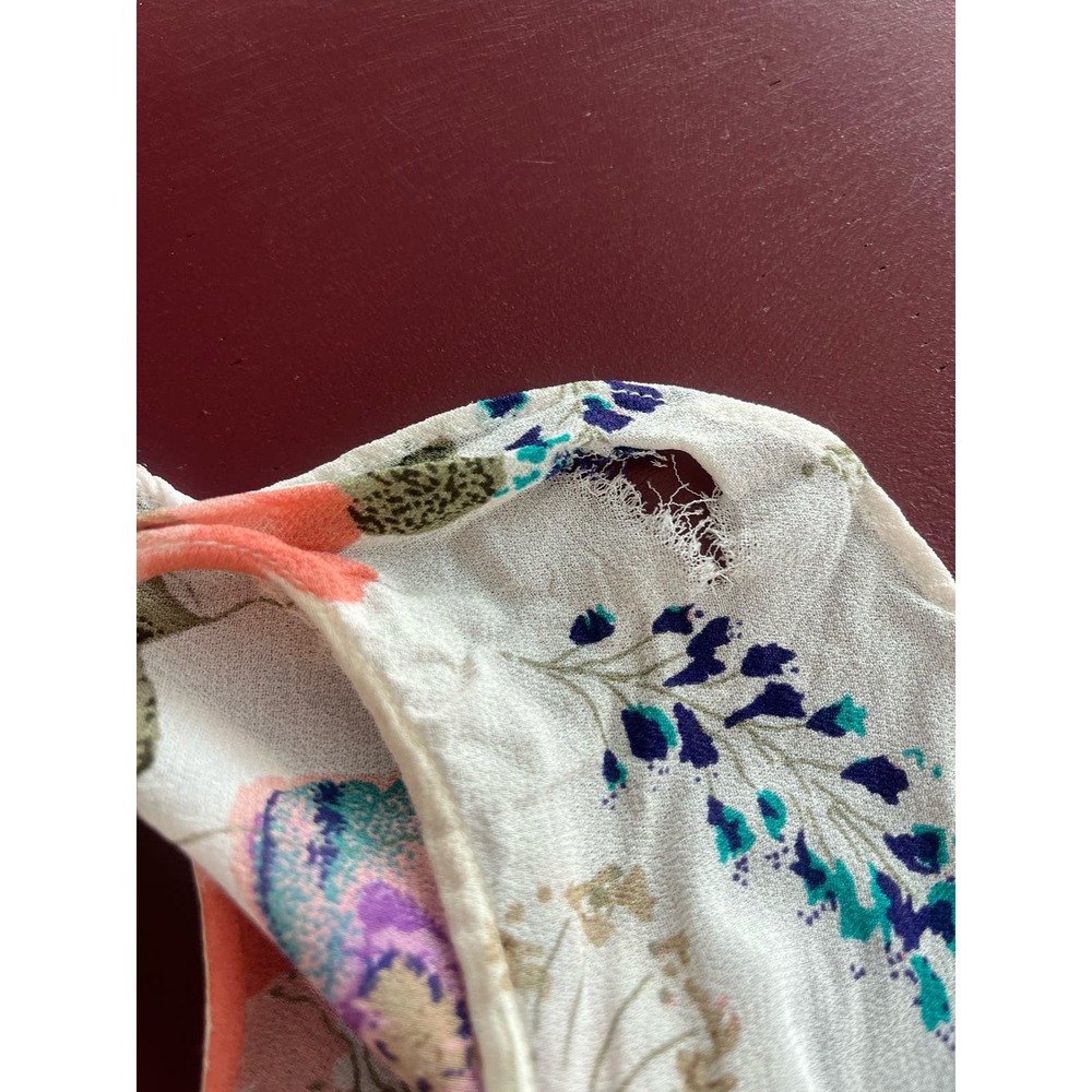 Reformation Open Back Floral Maxi Dress 2 - Picture 8 of 10